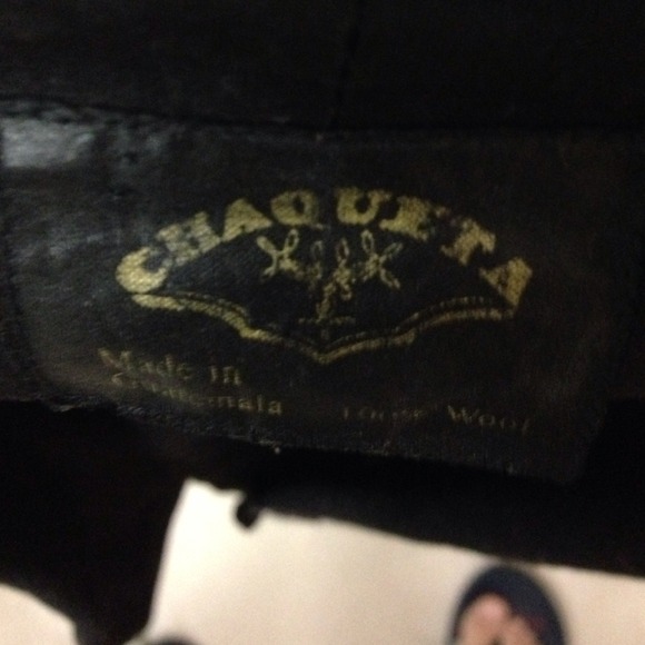 Chaqueta/blazer, wine/burgundy color. Bolero - Picture 3 of 3