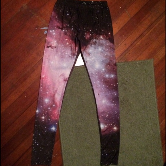 High quality galaxy leggings