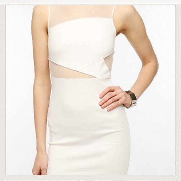 NWOT Silence + Noise body con laser beam dress