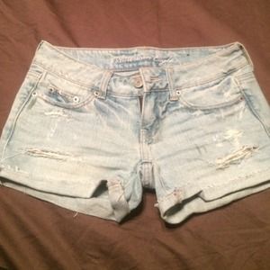 American eagle jean shorts