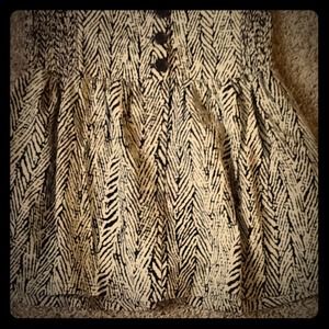 Windsor zebra print skirt.