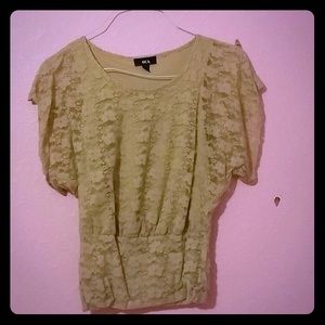 Nude colored top