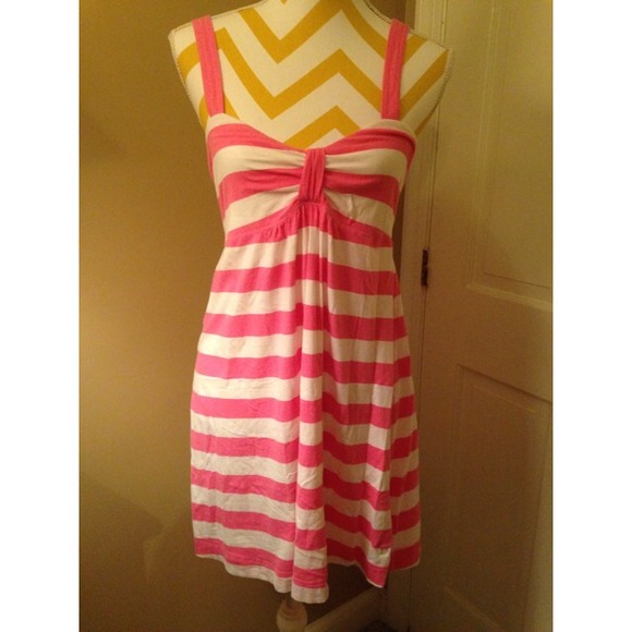 Victoria's Secret PINK striped swim cover up