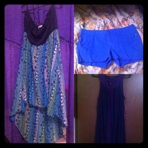 Dress + shorts bundle