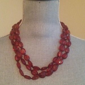 Red necklace