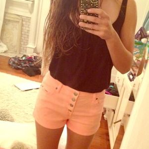 High waisted shorts