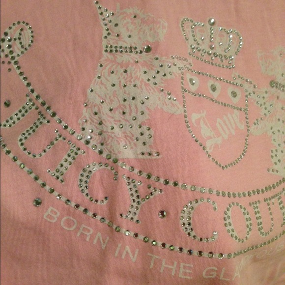 Juicy Couture rhinestone tshirt