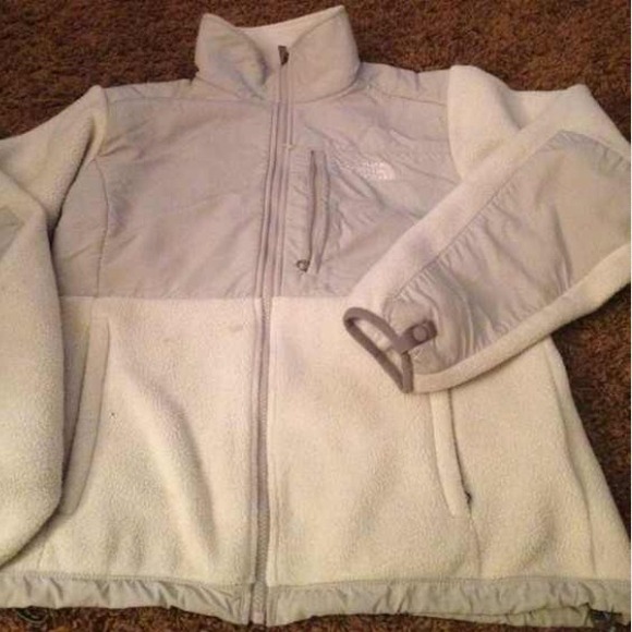 Authentic North Face white