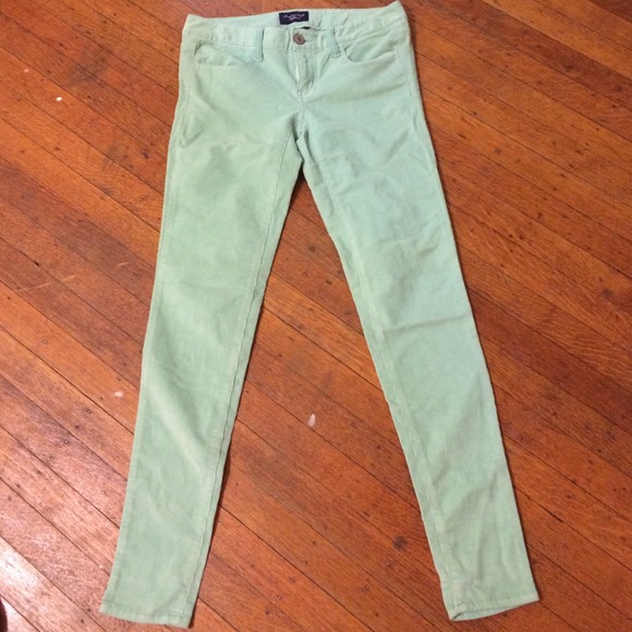 Corduroy mint pants