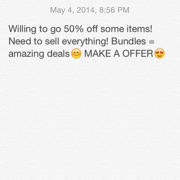 Sale sale sale!!