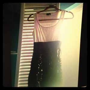 Black and white sequin Dress◼️◻️