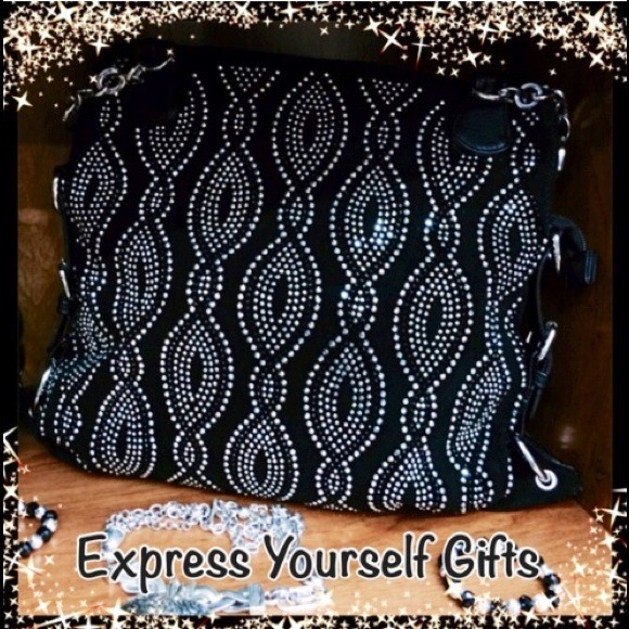 Black and Beautiful Handbag .