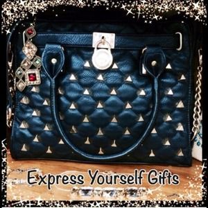 Black and Beautiful Handbag .