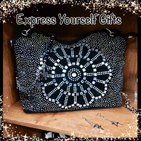 Black and Beautiful Handbag .
