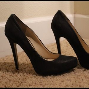Black heels