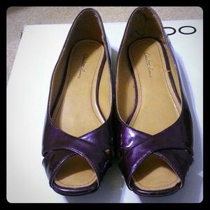 Purple flats
