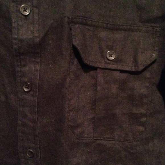 Small Merona linen shirt with two front pockets - Picture 3 of 3