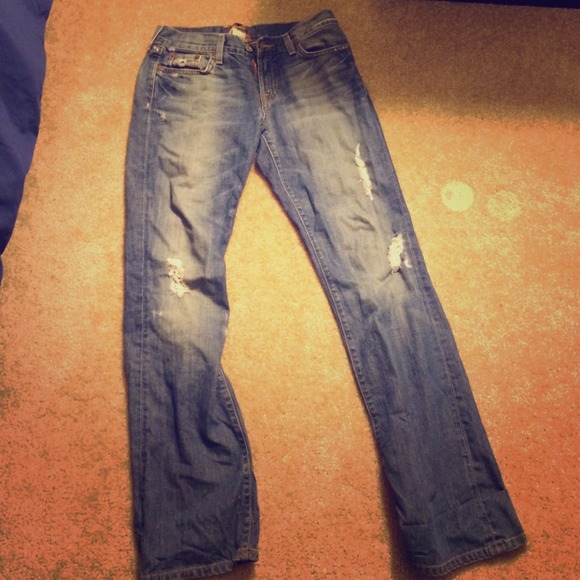 Lucky brand boyfriend jeans