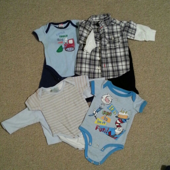 Baby boy bundle gently used
