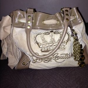 Juice Couture Handbag Velour