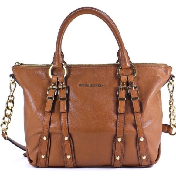 💸SOLD LOCALLY! Auth M. Kors Leigh Medium Satchel