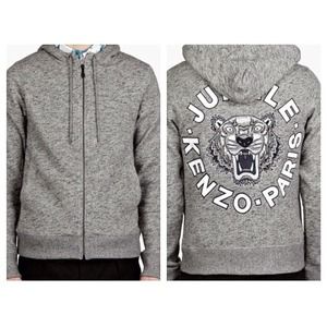 Auth NEW Kenzo Zip Up Hoodie UNISEX *NO TRADES*