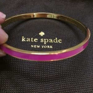 pink kate spade bangle