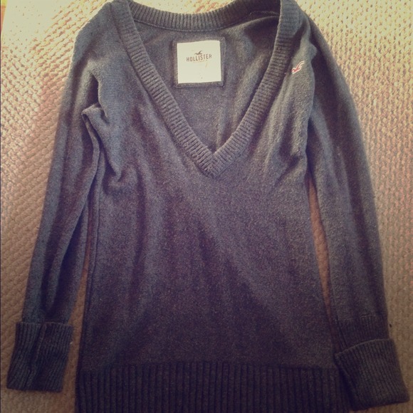 HOLLISTER Gray sweater dress - Picture 1 of 4