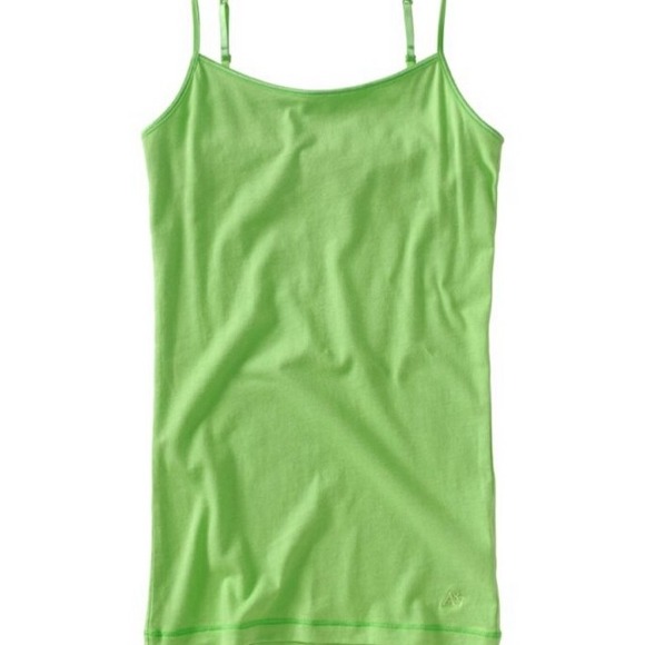 BNWT Aeropostale lime green bra camisole