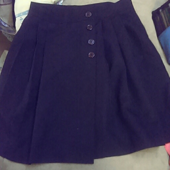 It is a button down skirt