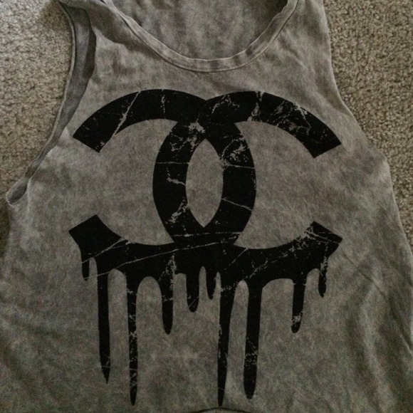 Tank w dripping Chanel
