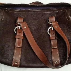 REDUCED !!!!COACH Leather Brown Bag