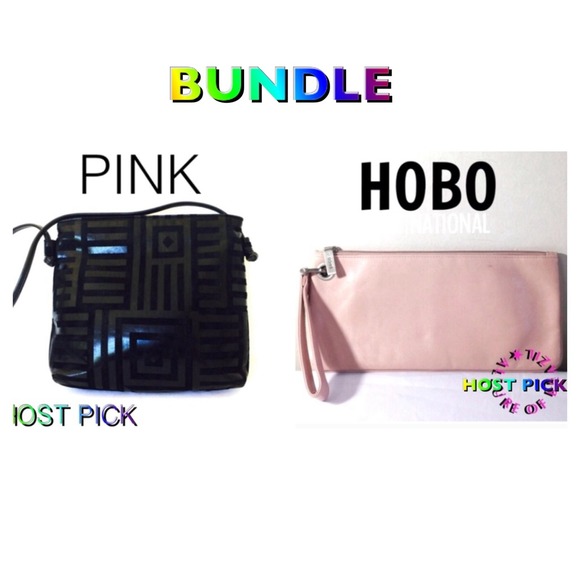 BAGS BY PINK Handbags - BUNDLE⭐️HP 08-12 party⭐️ BAGS BY PINK GEOMETRIC