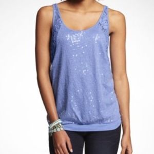 Lace Inset Bubble Tank