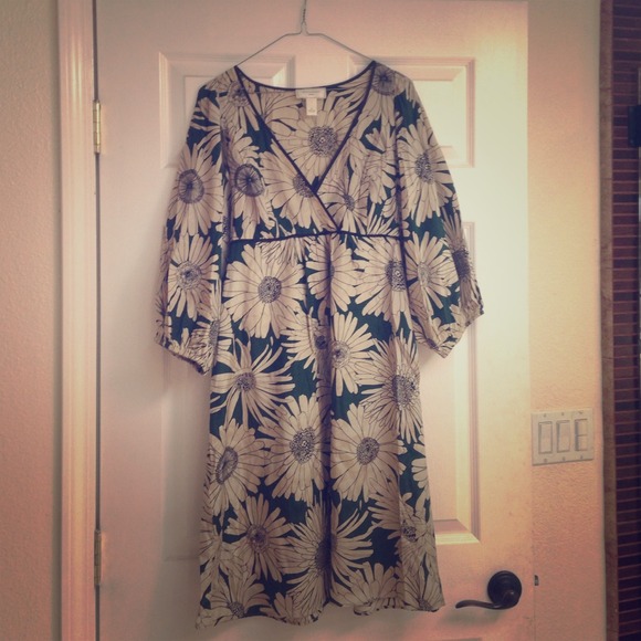 Anthropologist flower dress