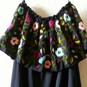 Judith March  strapless dress