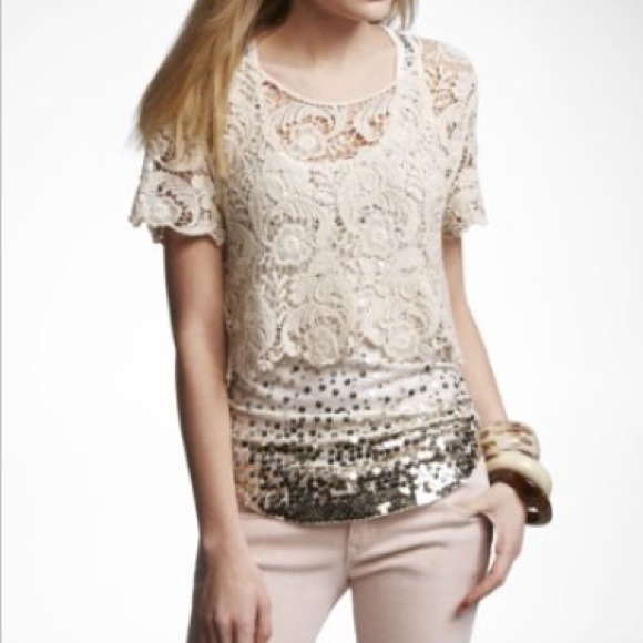 Express Crochet Tee *Natural*