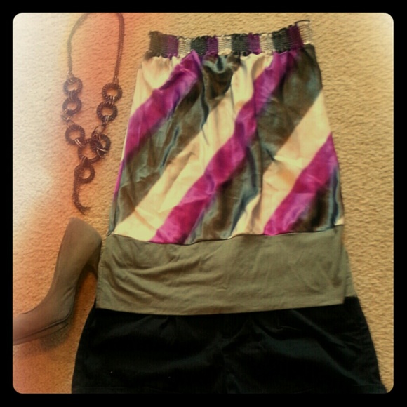 Cute tube top...just in time for summer!