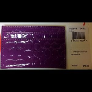 COACH Credit Card Case !