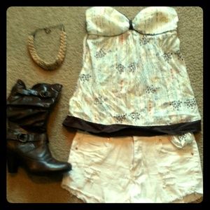 Printed tube top!