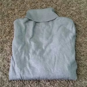 Long sleeve sparkley turtle neck