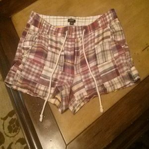 Plaid shorts