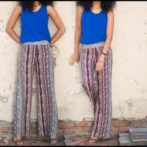 Bold and beautiful high waist pants