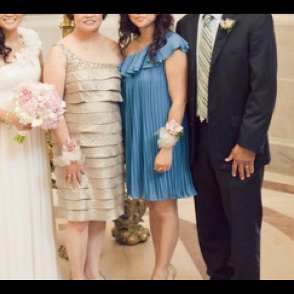 Just Reduced Aqua Dress - Picture 2 of 4