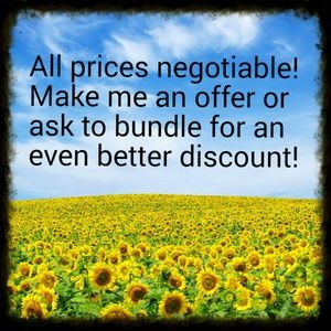 I love offers! Make an offer or bundle!