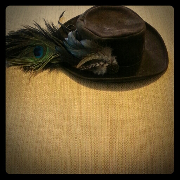 Leather hat