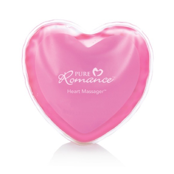 Hot heart heating pad!