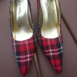 Plaid vintage heals!