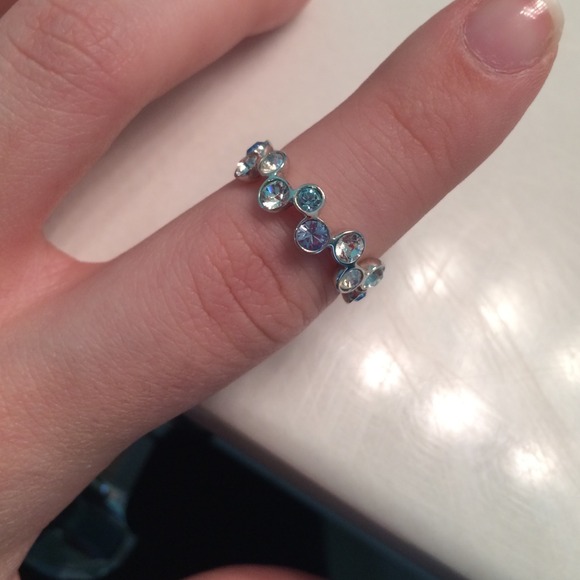 Swarovski Blue Fidelity Ring - Picture 2 of 4