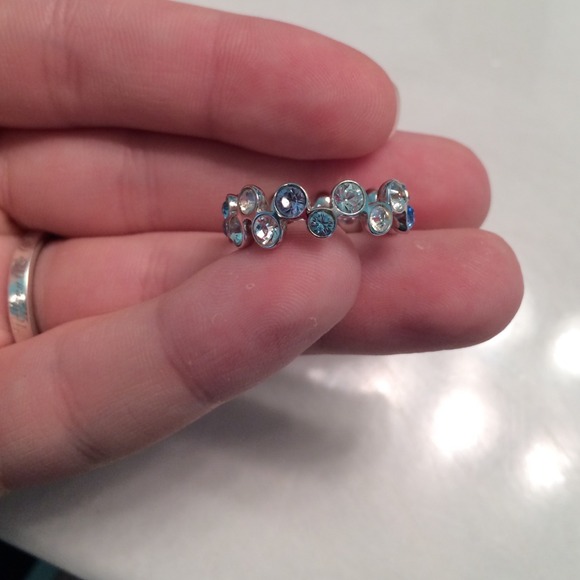 Swarovski Blue Fidelity Ring - Picture 4 of 4